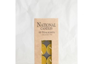 Beeswax Tealights Pack of 10