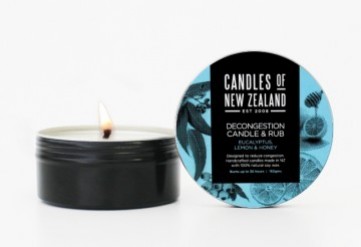 Decongestion Candle and Rub